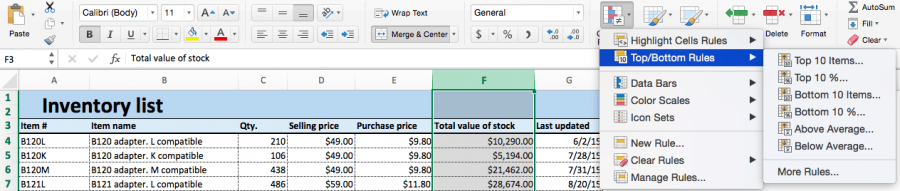 Excel Conditional Formatting How To Smartsheet 9000